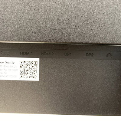 【熊本浜線店】中古  Viewsonic VA3219-4K-MHD-7(31.5"W 2H2DP IPS 4K HDR) 5370000850 