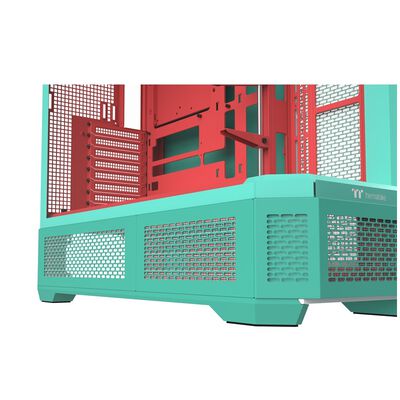 Thermaltake  View 600 TG Mint Strawberry CA-11H-00FLWN-00 (E-ATX ガラス ミントストロベリー) 
