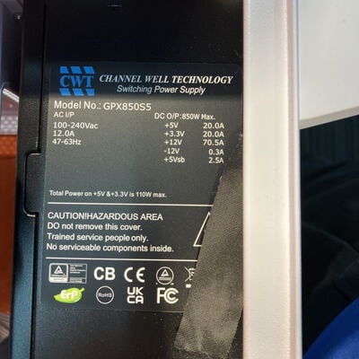 【なんば店】中古  STORM オリジナルPC (i5 14400F/32GB/SSD1TB/RTX4060/W11H) 3280021643 