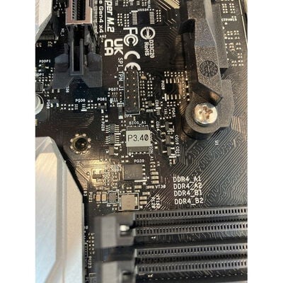 【京都店】中古  ASRock B550M Pro4 (B550 AM4 mATX DDR4) 142938 