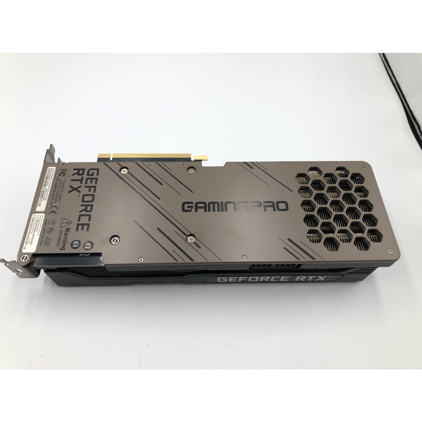 NVIDIA GeForce RTX 3080 10GB PALIT製 中古品 中古】Palit GeForce RTX 3080 GamingPro（NED3080019IA-132AA