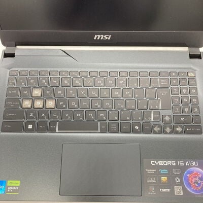 【堺七道店】中古  MSI Cyborg 15 A13U(i5-13420H/16GB/SSD512GB/RTX3050/W11H) 4660002488 