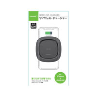 磁気研究所  HIDISC 置くだけ急速充電器 wireless charger for smartphone HD-WCP-5BK(ブラック) 