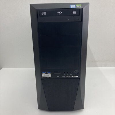 【福山ココローズ店】中古  GALLERIA ZZ(i9 9900K/32GB/SSD1TB/HDD4TB/RTX2080Ti/W10H) 5090000649【8/28値下げ!】 