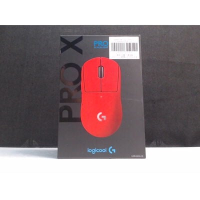 【前橋ｲﾝﾀｰｱｶﾏﾙ店】中古  Logcool PRO X SUPERLIGHT Wireless Gaming Mouse (G-PPD-003WL-RD) 4540001704 