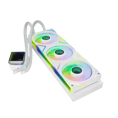 ADATA  LEVANTE II 360 オールインワン CPU 水冷クーラー LEVANTEII360-WHCWW (360mm ホワイト) 