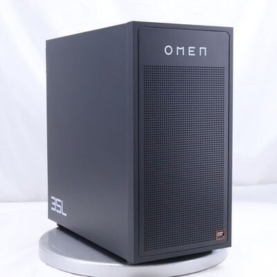 【通販センター】中古  HP OMEN 35L Gaming DT GT17-0002jp (AMD Ryzen 7 9800X3D 4.70GHz/32GB/SSD2TB/-/NVIDIA GeF RTX 5070 Ti 16GB/GbE/Wi-Fi/W11P) 190328 