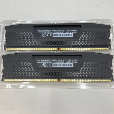 【熊本浜線店】中古  32GB 2枚組(合計64GB) PC5-41600/DDR5-5200 デスクトップ用 190870 