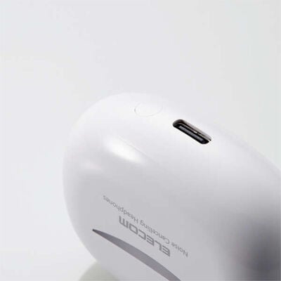 エレコム  LBT-TWS15WH2 (完全ワイヤレスBluetoothヘッドホン ホワイト) 