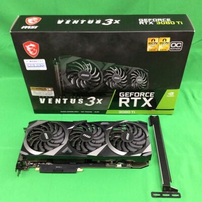 【川崎店】中古  MSI GeForce RTX 3080 Ti VENTUS 3X 12G OC (RTX3080 12G) 3170006751 