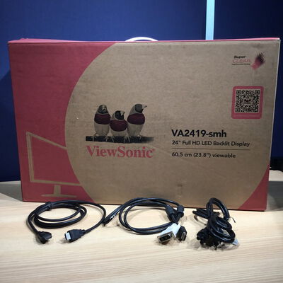 【松山環状枝松店】中古  Viewsonic VA2419-SMH-7 (23.8”W 1A1H 5ms IPS) 182907 