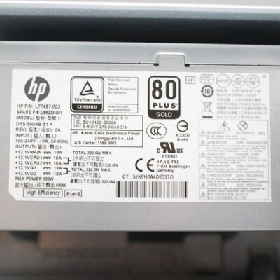 【通販センター】中古  HP Pavilion Gaming TG01-1155jp(Intel Core i7 10700F/16GB DDR4 (PC4)/SSD500GB/なし/NVIDIA GeForce RTX 2060 SUPER 8GB/W11H64 MAR) 199028 