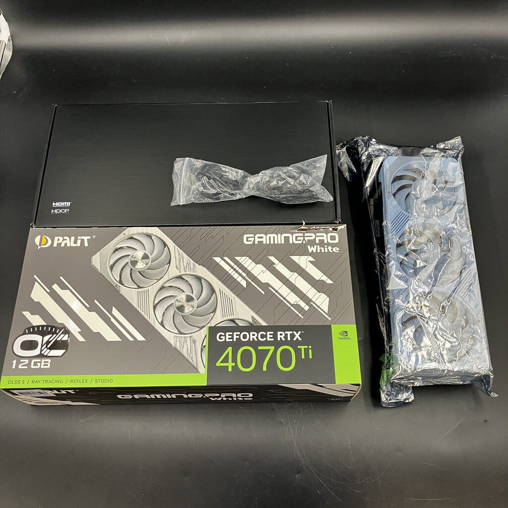 中古 PALIT GeForce RTX4070 Ti GamingPro White OC 3120023280