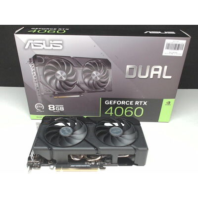 【前橋ｲﾝﾀｰｱｶﾏﾙ店】中古  ASUS DUAL-RTX4060-8G-EVO (RTX4060 8G) 175578 