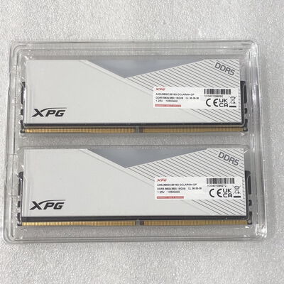 【甲府飯田店】中古  ADT AX5U5600C3616G-DCLARWH-DP (DDR5-5600 16GBx2) 4720002377 