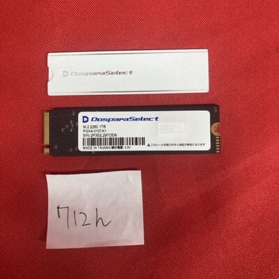 【千葉店】中古  ﾄﾞｽﾊﾟﾗｾﾚｸﾄ PGX4-010TA1 1TB (M.2 NVMe Gen4 2280) 3250006420 