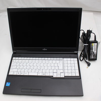 【通販センター】中古  FUJITSU LIFEBOOK A5511/G(Intel Core i5 1145G7 2.60GHz/16GB DDR4/SSD256GB/MULTI/オンボード/15.6/1920x1080/GbE/Wi-Fi/WEBCAM/W11H/VBT) 196531 