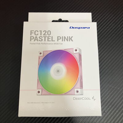 【富士青葉店】中古  DEEPCOOL FC120 PASTEL PINK(120mm PWM ARGB) 5070001387 