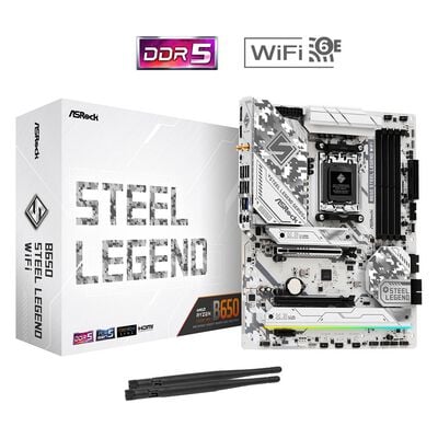 ASRock  B650 Steel Legend WiFi (B650 AM5 ATX) 