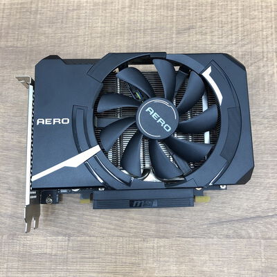 【宇都宮鶴田店】中古  msi GeForce RTX 3060 AERO ITX 12G OC 5280000808 