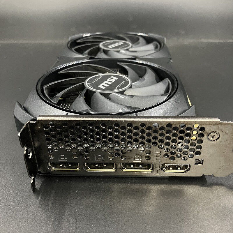 MSI GeForce RTX 4060 VENTUS 2X BLACK 中古 中古〕MSI(エムエスアイ) GeForce RTX 4060 VENTUS 2X BLACK 8G