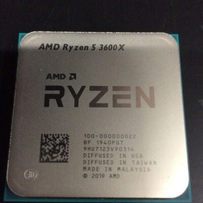 【座間相武台】中古  AMD Ryzen 5 3600X (AM4/3.8/35M/C6/T12/95W) 140026 