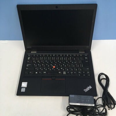 【博多店】中古  Lenovo ThinkPad L390 20NS-S0NN00 (Intel Core i3 8145U 2.10GHz/8GB/SSD256GB/-/オンボード/13.3/1366x768/Wi-Fi/WEBCAM/W11H) 186740 