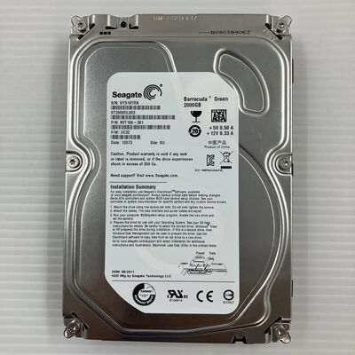 【秋葉原本店】中古  各社 3.5インチ HDD 2TB SATA （デスクトップ用） 121849 
