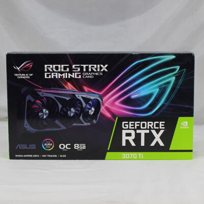 【通販センター】中古  ASUS ROG-STRIX-RTX3070TI-O8G-GAMING（RTX3070Ti 8GB） 3480035601 