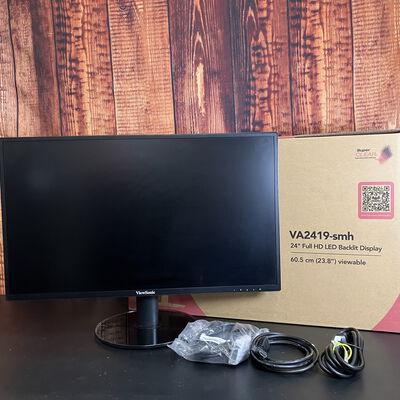 【富士青葉店】中古  Viewsonic VA2419-SMH-7 (23.8”W 1A1H 5ms IPS) 182907 