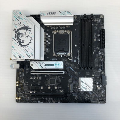 【徳島住吉店】中古  MSI B760M GAMING PLUS WIFI (B760 mATX DDR5) 167314 