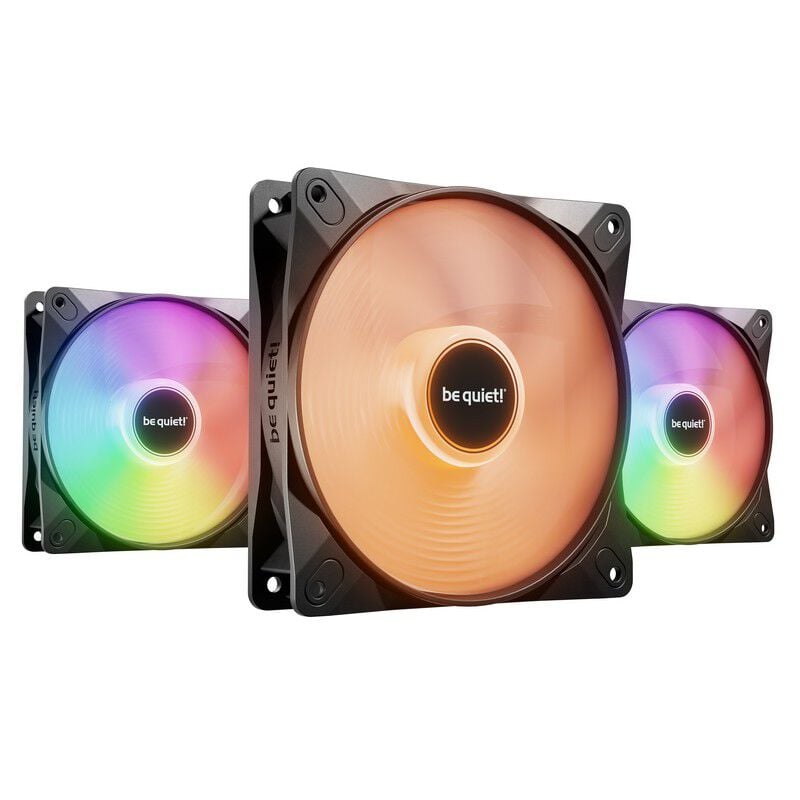 be quiet! LIGHT WINGS LX 120mm PWM HS 3-Pack BL124 (120mm ブラック