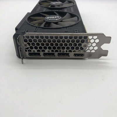 【宇都宮鶴田店】中古  Palit RTX3060Ti Dual OC NE6306TS19P2-190AD (RTX3060Ti 8GB) 144196 