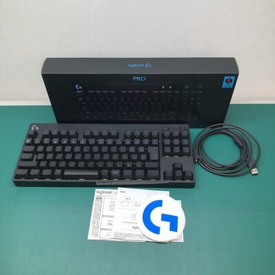 【津ラッツ店】中古  Logicool G-PKB-002LN (有線 ｹﾞｰﾐﾝｸﾞｷｰﾎﾞｰﾄﾞ) 158800 