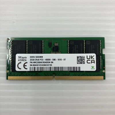 【秋葉原本店】中古  PC5-38400 32GB ノート用(DDR5-4800) 158770 