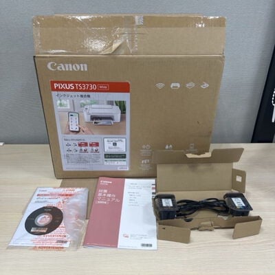 【静岡東瀬名店】中古  CANON PIXUS TS3730 WH 6671C021 (A4ｲﾝｸｼﾞｪｯﾄ 白) 5140000843 
