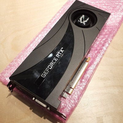 【鹿児島店】中古  ZOTAC ZT-T20610F-10B(RTX 2060 SUPER 8GB GDDR6) 4700000949 