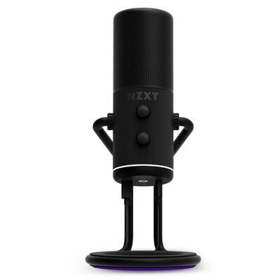 NZXT  CAPSULE BLACK カーディオイドUSBマイク AP-WUMIC-B1 (マットブラック) 