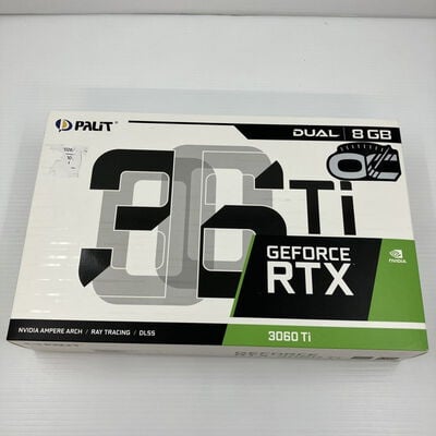 【秋葉原本店】中古  Palit RTX3060Ti Dual OC NE6306TS19P2-190AD (RTX3060Ti 8GB) 144196 