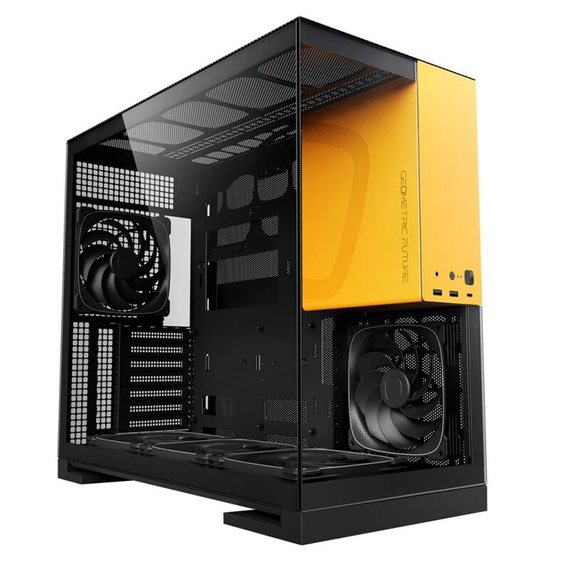 Geometric Future Model 5 Black with 5FAN GF-M5-BK PLUS (E-ATX