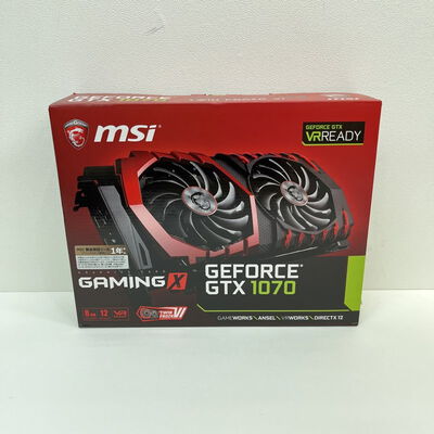 【津ラッツ店】中古  MSI GeForce GTX 1070 Gaming X 8GB 4990001657 