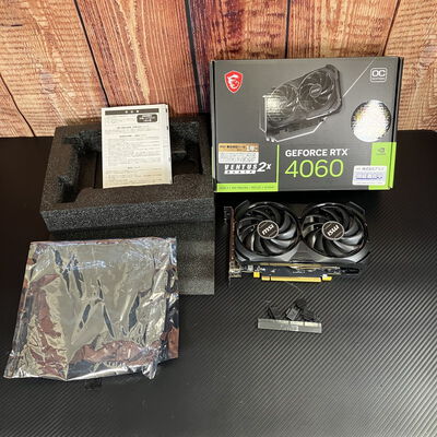 【富士青葉店】中古  MSI GeForce RTX 4060 VENTUS 2X BLACK 8G OC (RTX4060 8GB) 158792 