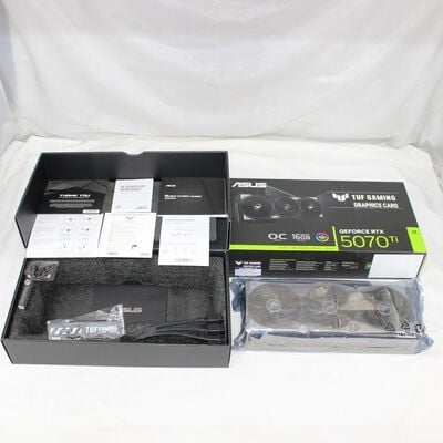 【通販センター】中古  ASUS TUF-RTX5070TI-O16G-GAMING (RTX5070Ti 16G) 176543 