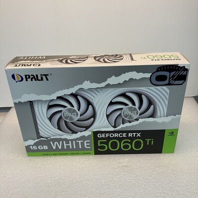 【京都店】中古  Palit NE7506TU19T1-GB2061M (RTX5060Ti WH OC 16GB) 188953 