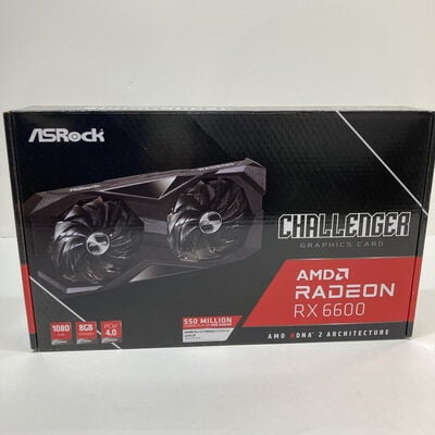 【神戸・三宮店】中古  ASRock RX6600 CLD 8G(RX 6600 8GB) 147695 