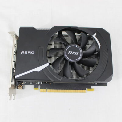 【通販センター】中古  MSI GeForce GTX 1650 D6 AERO ITX OCV1（GTX1650 4GB） 3480034756 