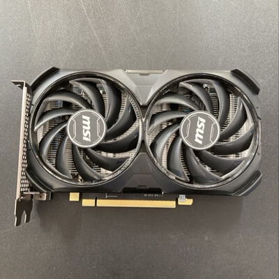【堺七道店】中古  MSI GeForce RTX 4060 Ti VENTUS 2X BLACK 8G OC?(RTX4060Ti 8GB) 158559 