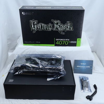 【通販センター】中古  Palit NED47TS019T2-1020Q(RTX4070Ti Super GR OmniBK) 192388 