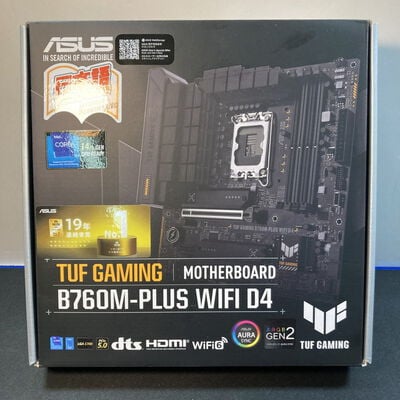 【大宮店】中古  ASUS TUF GAMING B760M-PLUS WIFI D4(B760 mATX DDR4 167274 