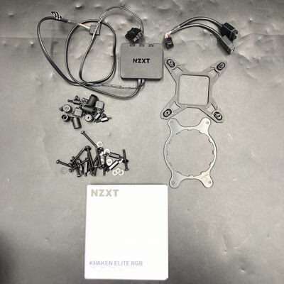 【熊本浜線店】中古  NZXT RL-KR36E-W1(KRAKEN Elite RGB 360 WT 水) 5370000816 